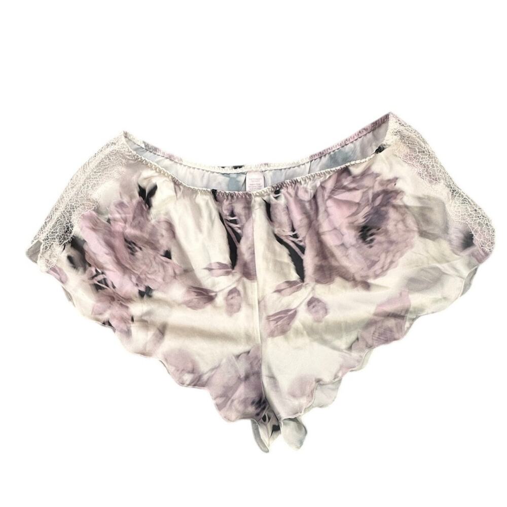 Victoria's Secret Floral Satin Lace Tapestry Shorts